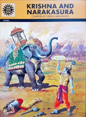 Krishna And Narakasura (Amar Chitra Katha) Vol. 522