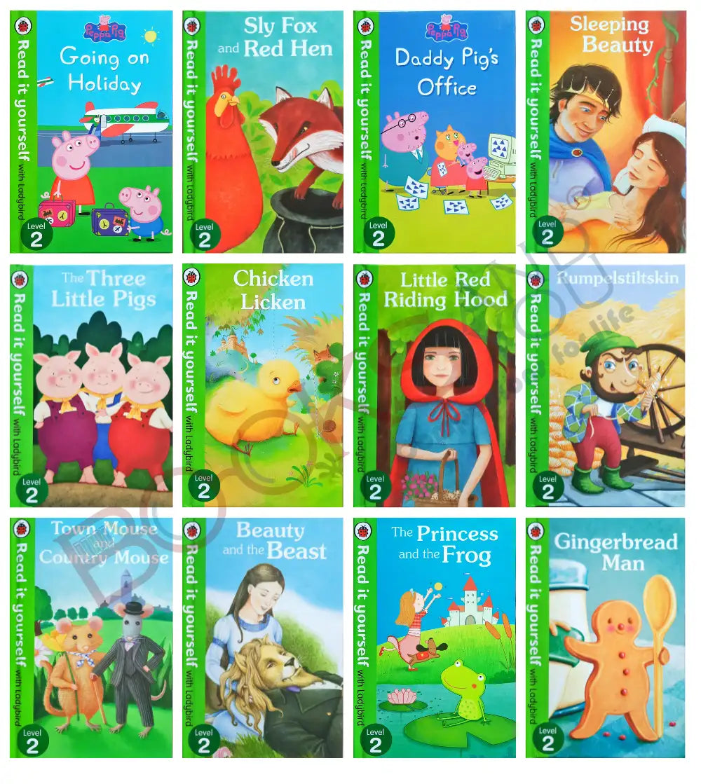 Read It Yourself With Ladybird Level 2 Set Of 12 Books