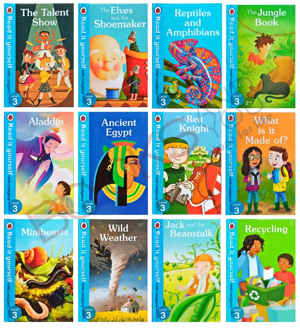 Read It Yourself With Ladybird Level 3 Set Of 12 Books