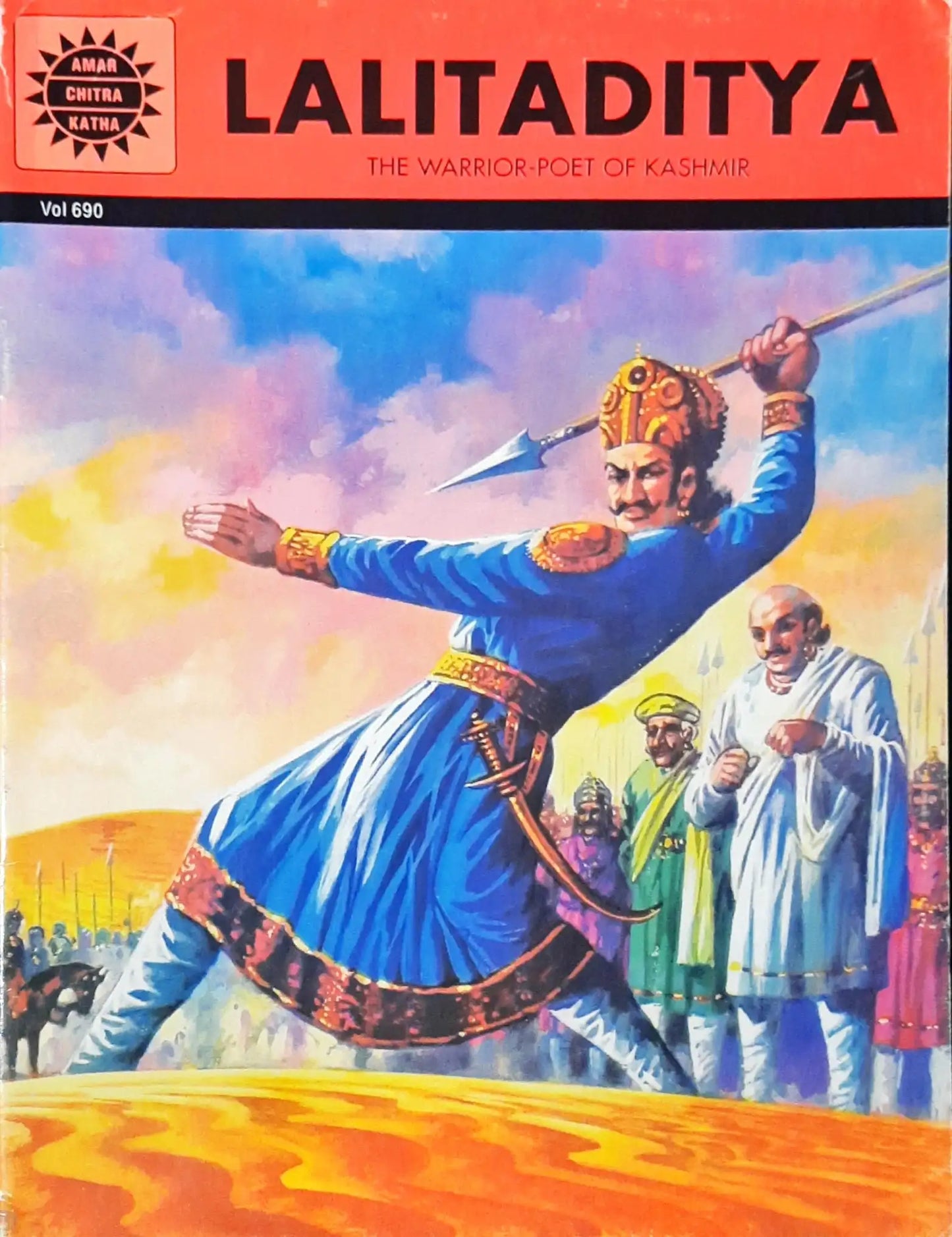 The Legend Of Lalitaditya (Amar Chitra Katha) Vol. 690  (P)