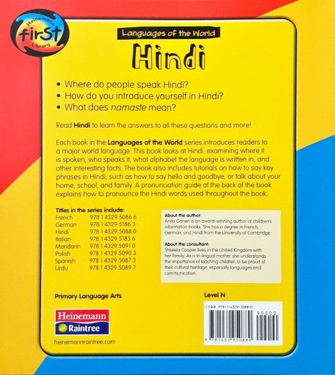 Languages Of The World Hindi