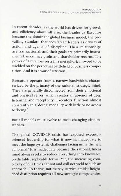 Leader as Healer: A New Paradigm for 21st-Century Leadership