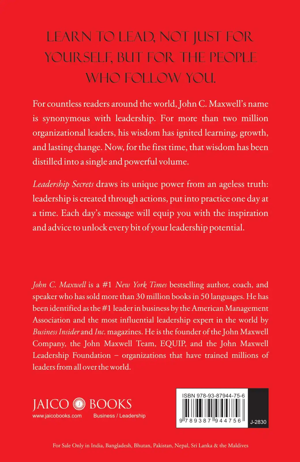 Leadership Secrets