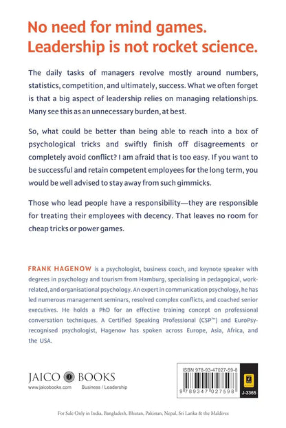 Leadership Without Mind Games