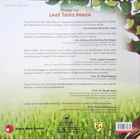 Leaf Talks Peace : Buddha's Message of Harmony
