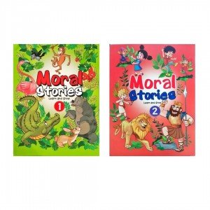 Learn and Grow Moral Stories 1 & 2 (Set of 2 Books)