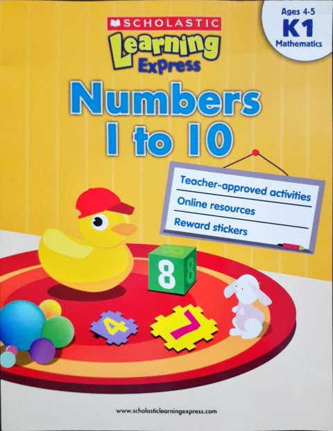 Learning Express K1 Mathematics Numbers 1 to 10