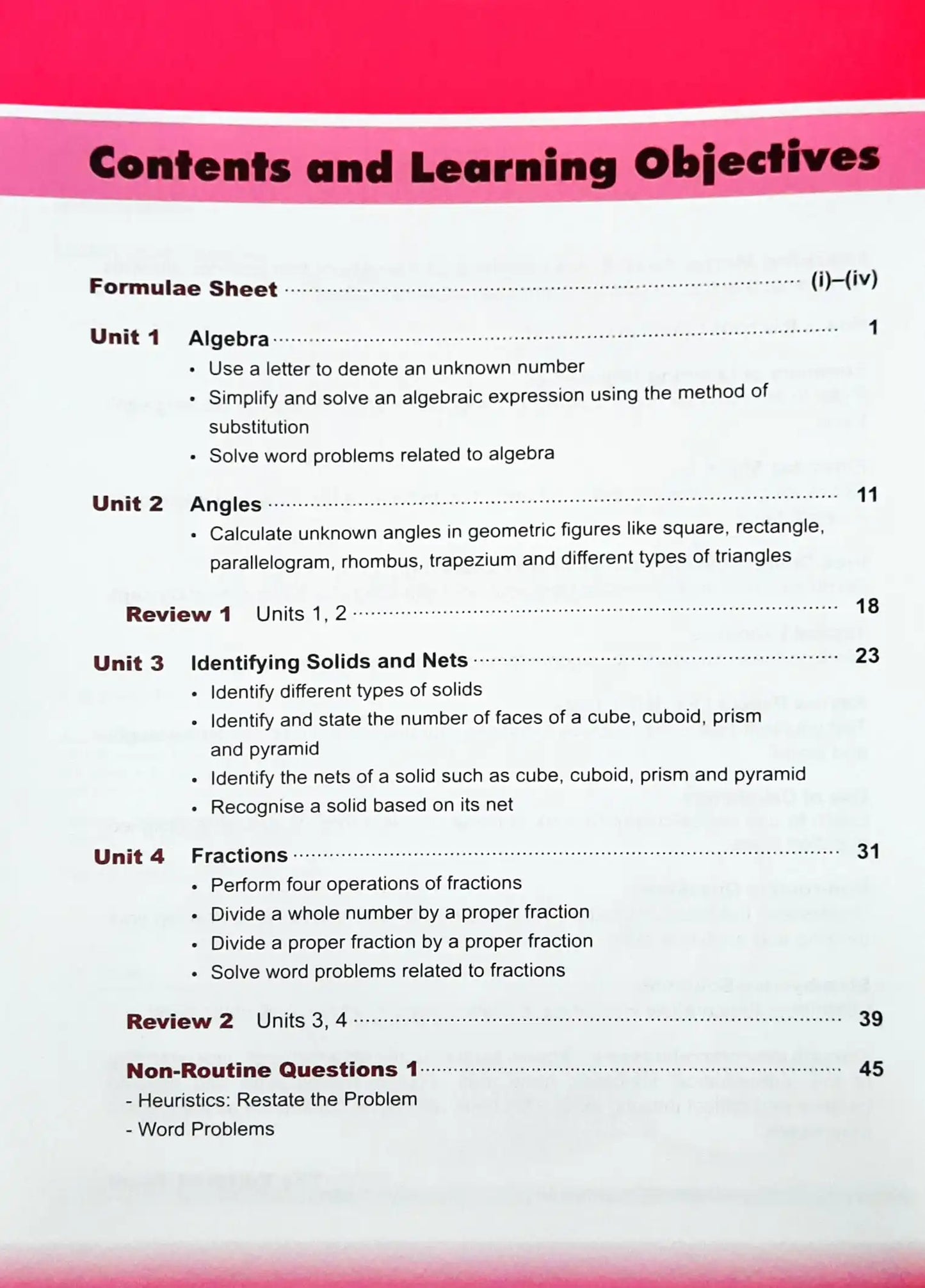 SAP Learning Maths 6