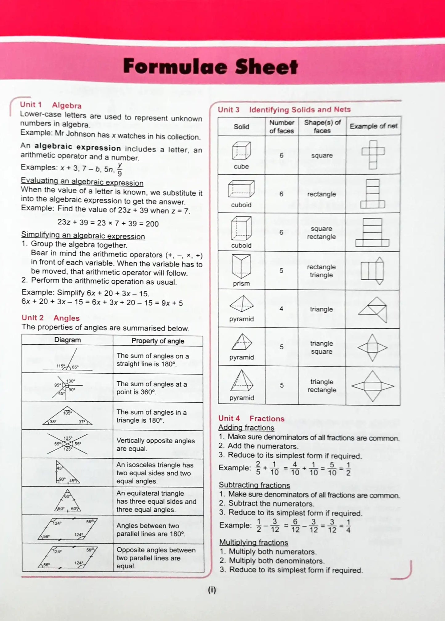 SAP Learning Maths 6