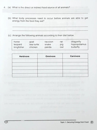 SAP Learning Science For Upper Block 5/6: Energy & Interactions