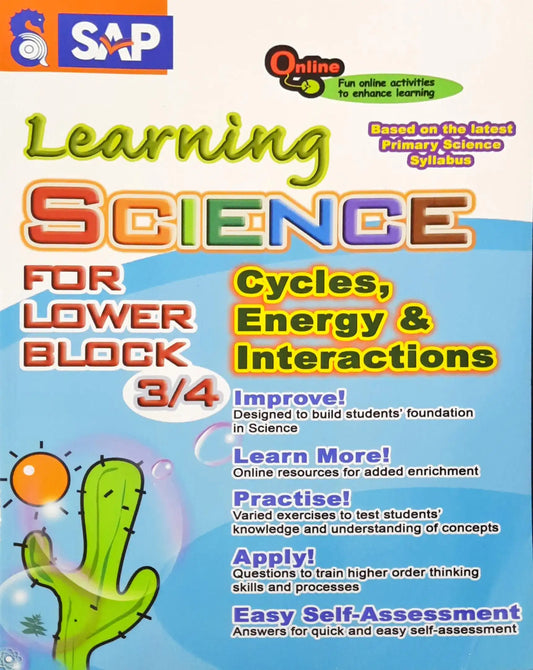SAP Learning Science For Lower Block 3/4: Cycles, Energy & Interactions 2011 ed