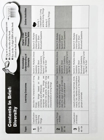 SAP Learning Science For Lower Block 3/4: Diversity & Systems 2014 ed
