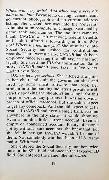 Jack Reacher #6 : Without Fail (P)