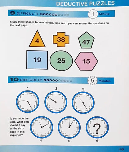 Mindworks Brain Training Left Brain Puzzles