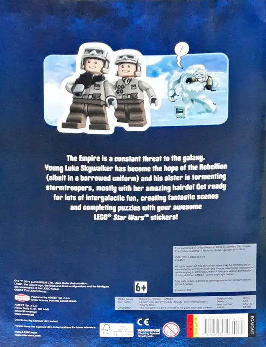 Disney Lego Star Wars Intergalactic Activity Book Ready Steady Stick Over 220 Reusable Stickers