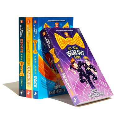 Mr Lemoncello's Library Books 1 - 4 Box Set