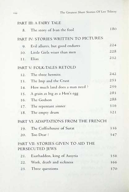 The Greatest Short Stories of Leo Tolstoy