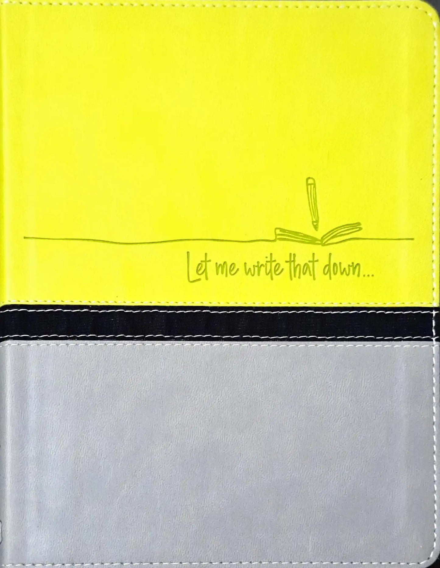 Let Me Write That Down