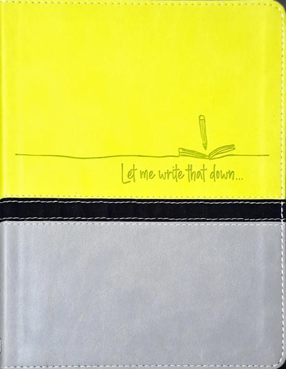 Let Me Write That Down