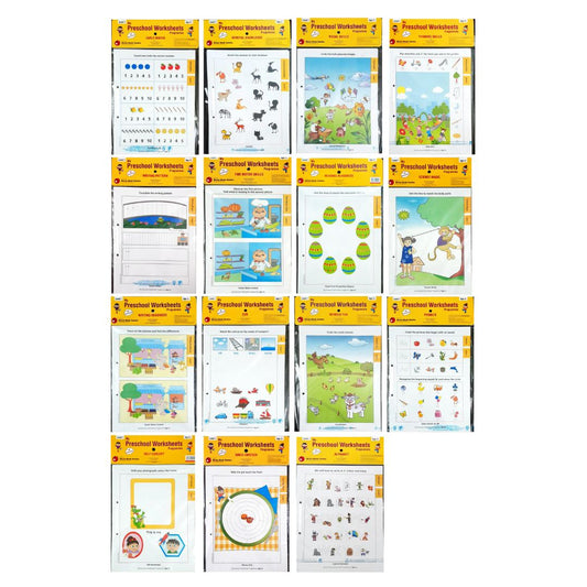 Worksheets Level 1 Nursery