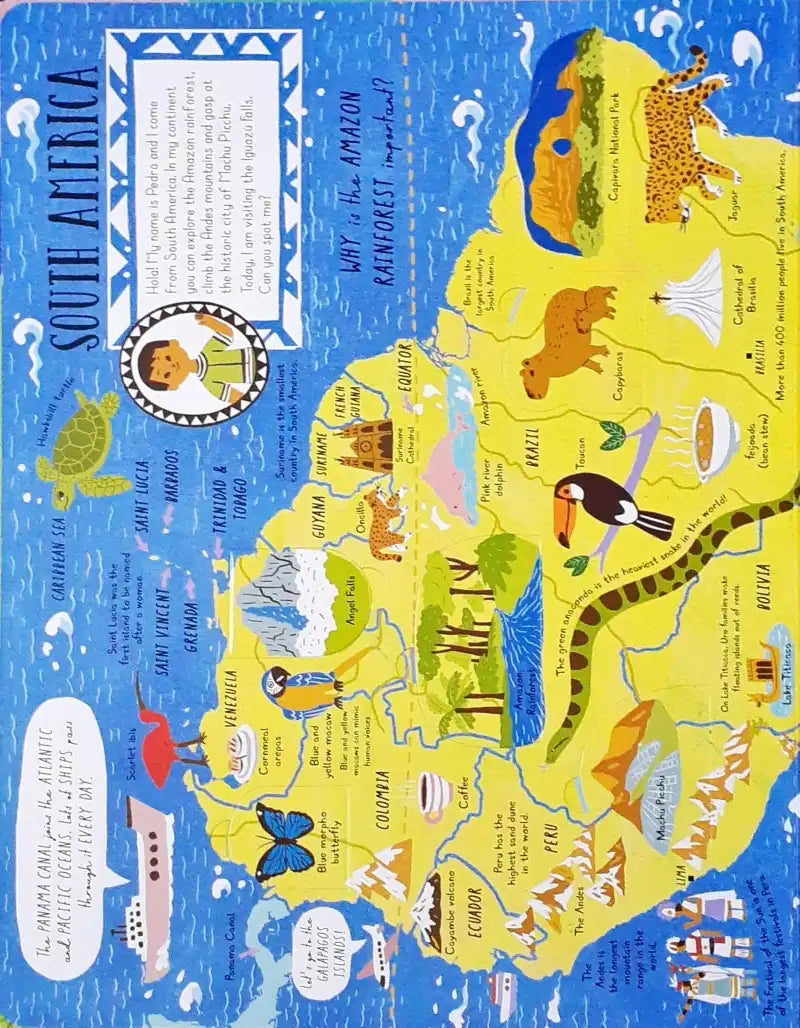 Lift-the-Flap Children's World Atlas: Over 100 Flaps to Lift & Learn