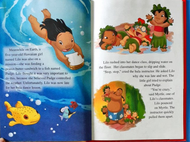 Lilo Reading Walt Disney's Wonderful World of Reading Lilo And Stitch – Books and You