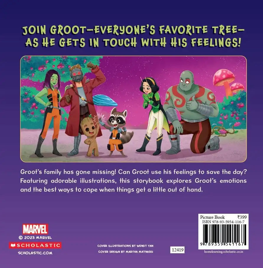 Little Groot, Big Feelings : Marvel Rocket And Groot