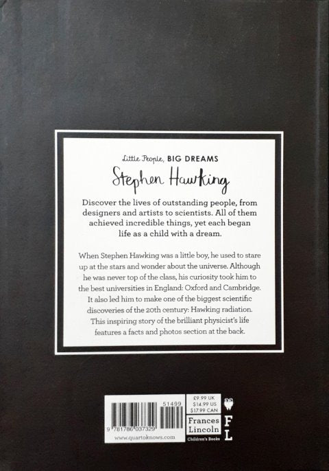 Little People Big Dreams Stephen Hawking