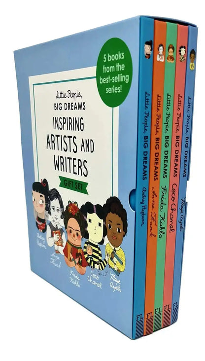 Little People, Big Dreams : Inspiring Artists and Writers |Pack of 5 Titles