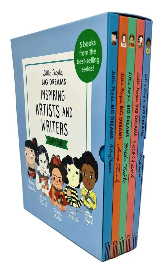 Little People, Big Dreams : Inspiring Artists and Writers |Pack of 5 Titles