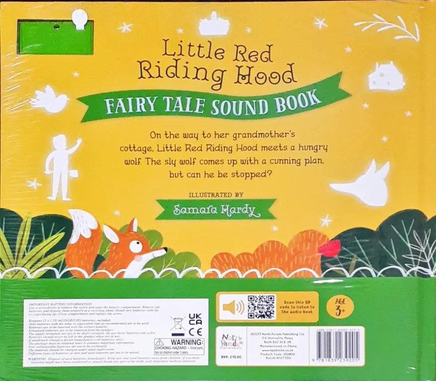 Little Red Riding Hood A Listen Along Fairy Tale : Fairy Tale Jumbo 6 Button Sound Book