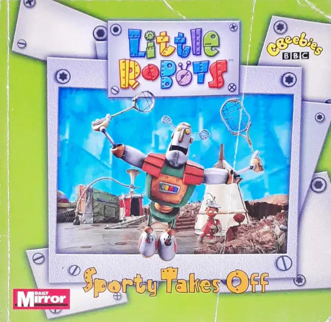 BBC Cbeebies Little Robots Sporty Takes Off (P)