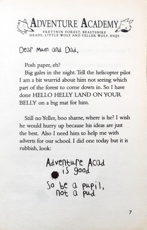 Little Wolf's Diary of Daring Deeds