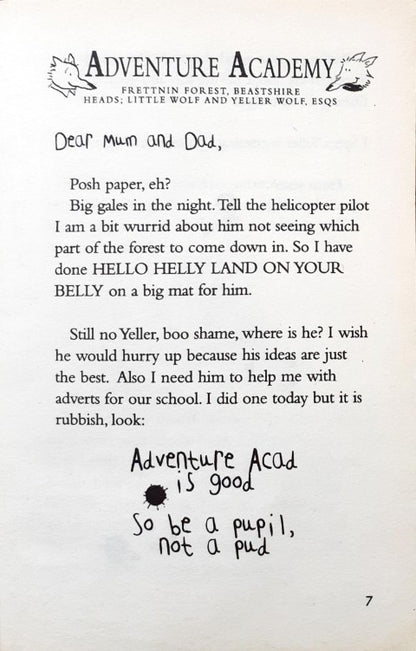 Little Wolf's Diary of Daring Deeds