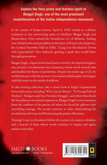 Long Live Revolution! : Essays And Other Works