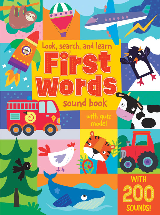 Look, Search, and Learn First Words Sound Book