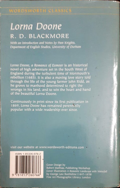 Lorna Doone - Unabridged (Wordsworth Classics)