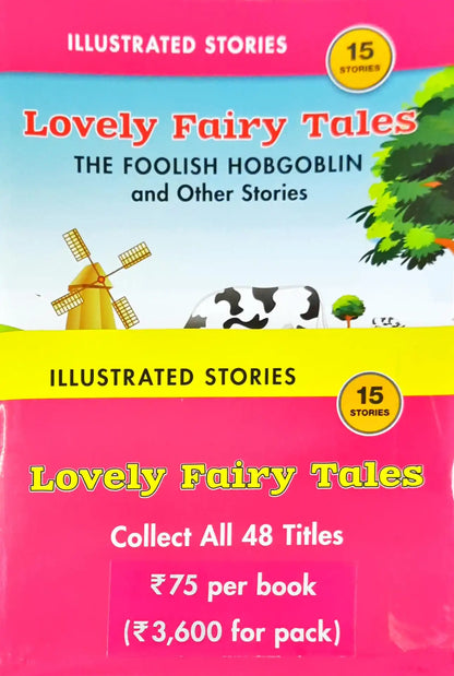 Lovely Fairy Tales : 15 Stories in 1 - Box Set of 48 books