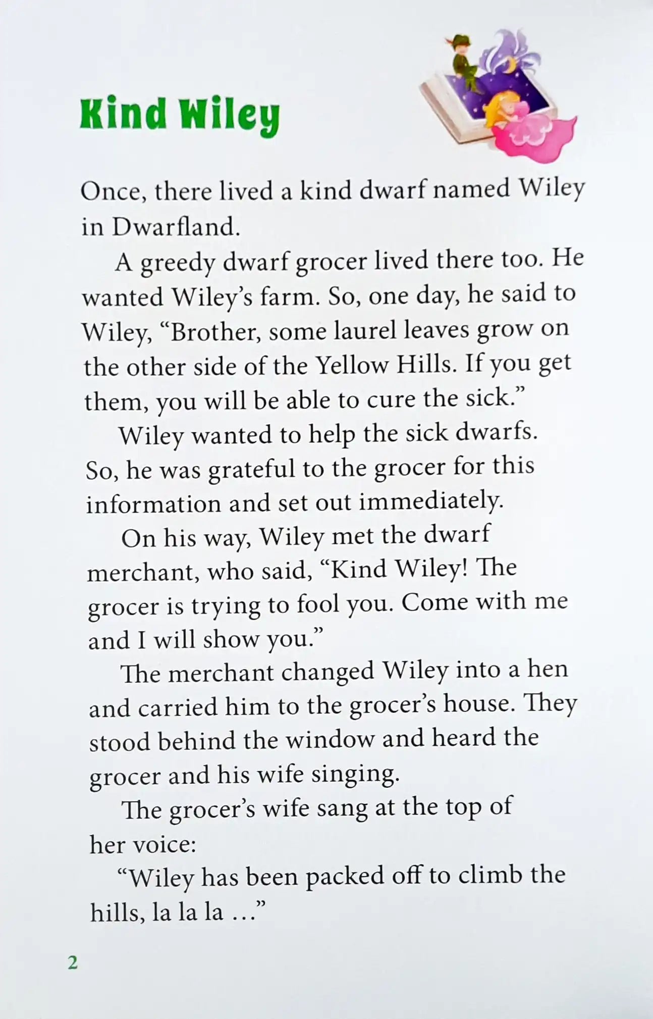 Kind Wiley and Other Stories : Lovely Fairy Tales