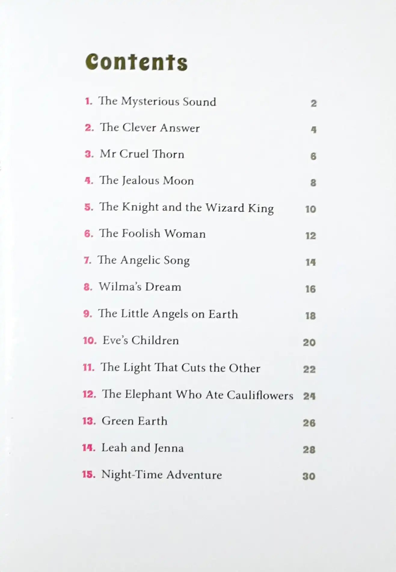 The Angelic Song and Other Stories : Lovely Fairy Tales