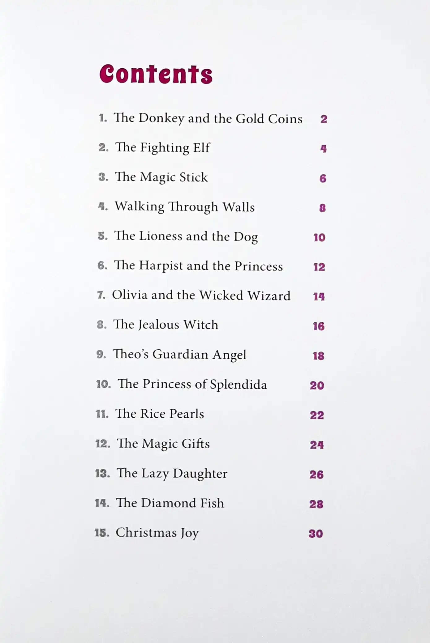 The Magic Gifts and Other Stories : Lovely Fairy Tales