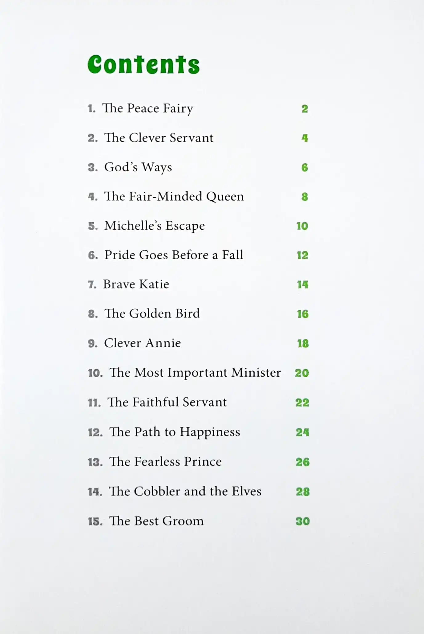 The Peace Fairy and Other Stories : Lovely Fairy Tales