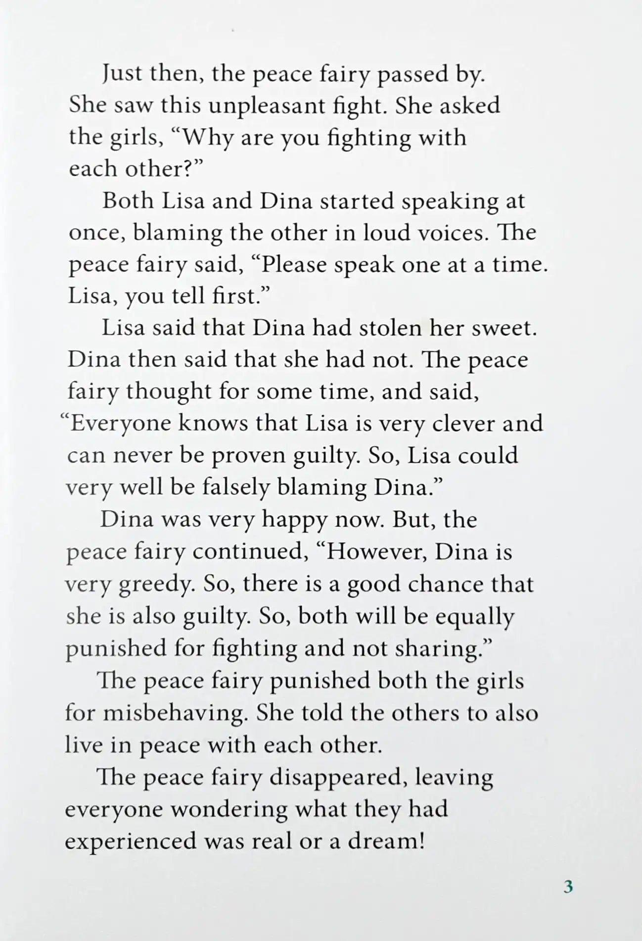 The Peace Fairy and Other Stories : Lovely Fairy Tales
