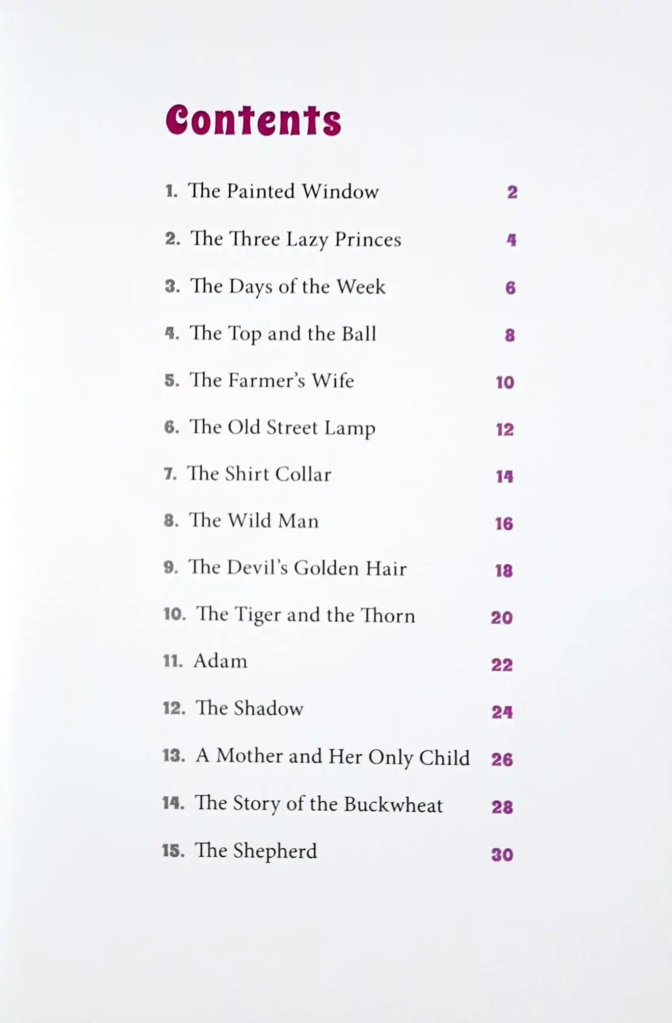 The Shirt Collar and Other Stories : Lovely Fairy Tales