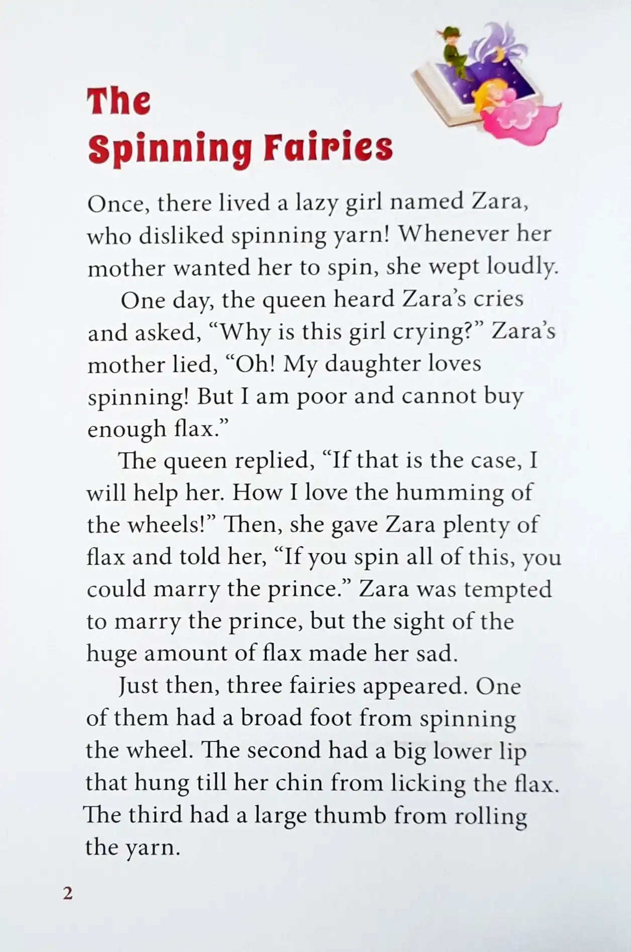 The Spinning Fairies & Other Stories : Lovely Fairy Tales