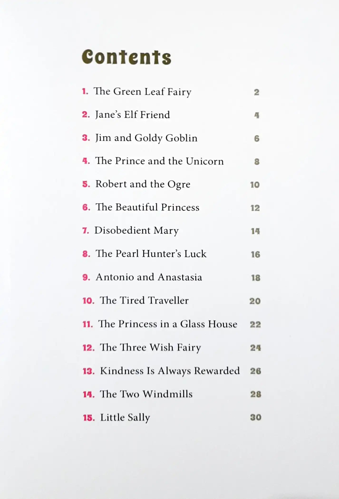 The Three Wish Fairy & Other Stories : Lovely Fairy Tales