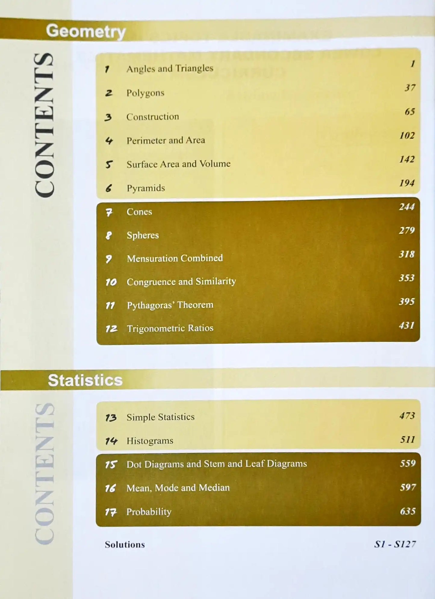SAP Maths @ Mavis: Lower Secondary Geometry & Statistics – Books and You