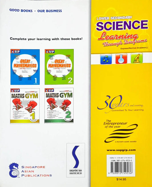 SAP Lower Secondary Science Learning Through Diagrams