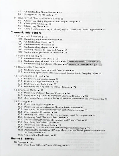 SAP Lower Secondary Science Learning Through Diagrams