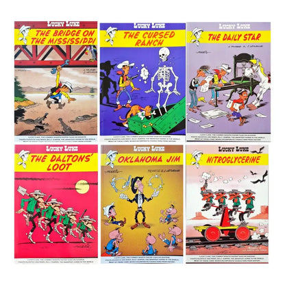 Lucky Luke Comic Collection Set of 24 Books